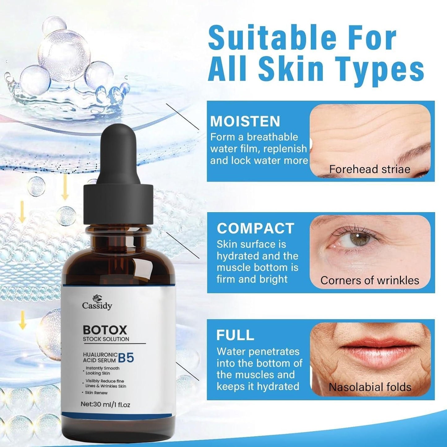 Cassidy Botox Stock Solution 60 ml Pack of 2