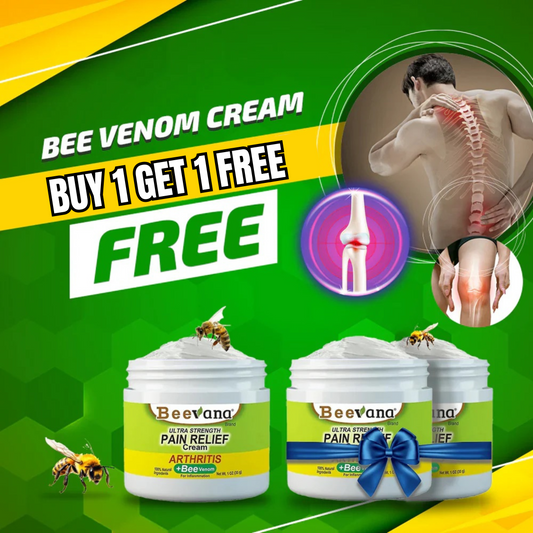 (Pack of 2) BeeTherapy™ #1 Bee Venom Pain Relief Cream | Buy 1 Get 1 Free 🔥